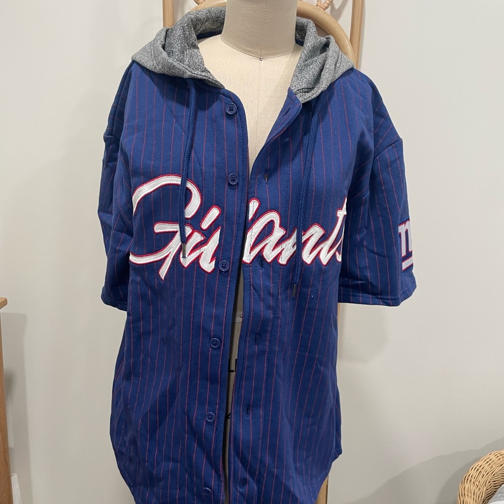NEW YORK GAINTS BUTTON UP